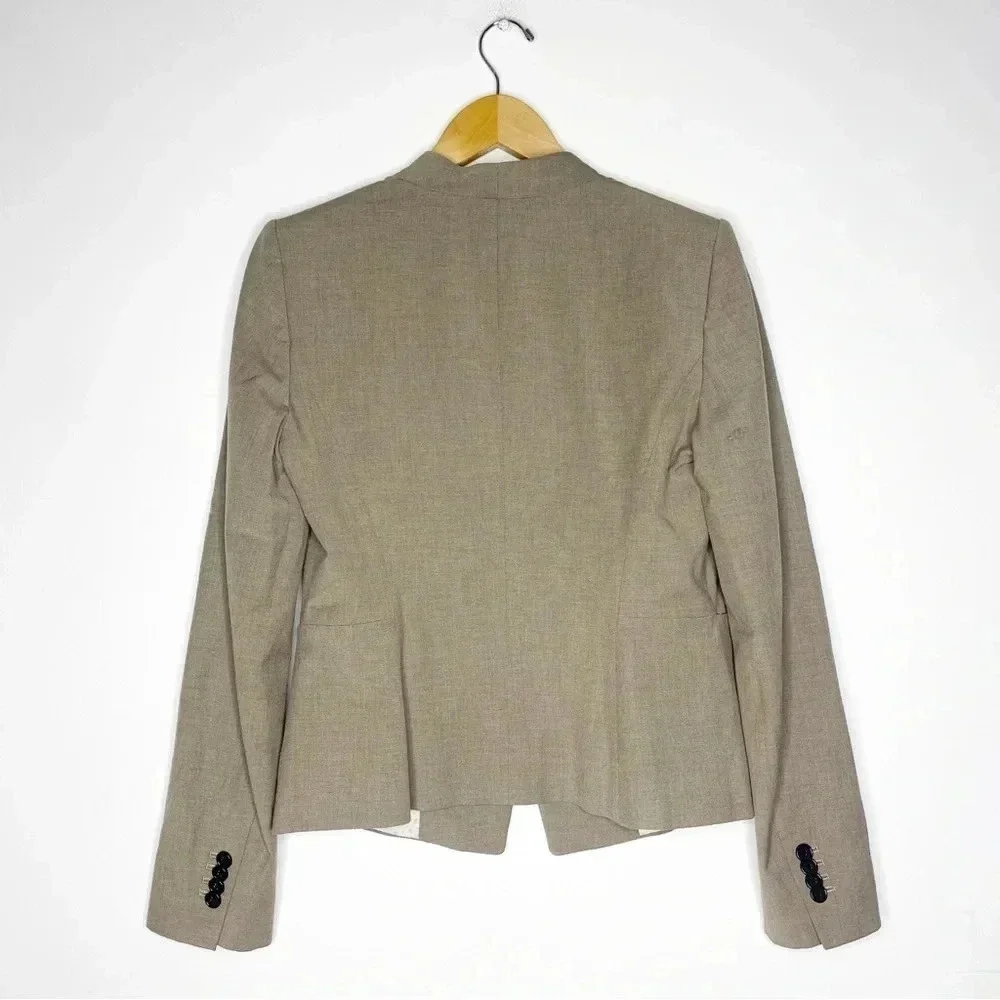 Ann Taylor Women’s One Button Blazer Jacket Size 4 Career